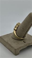 Lady's Diamond Cluster Ring 40 Diamonds 1.20 Carat T.W. 14K Yellow Gold 6.81g